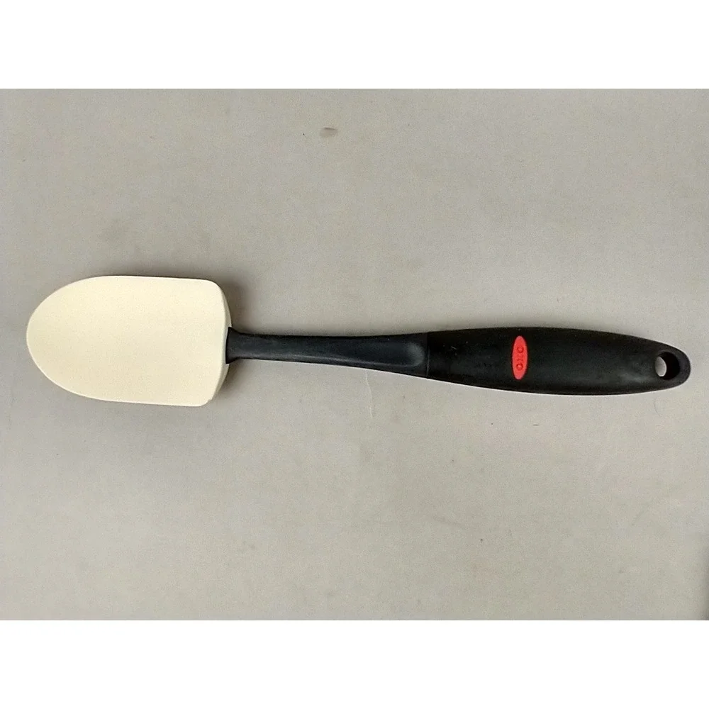 OXO Good Grips Silicone Spoon Spatula Cream Black Heat Resistant Kitchen‎ Tool
